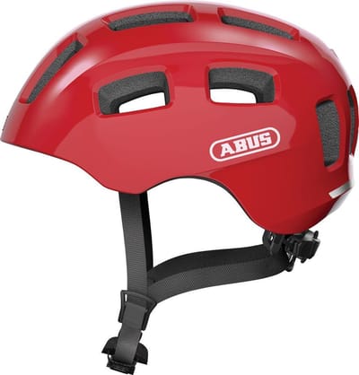 Fietshelm ABUS YOUN-I 2.0 blaze red S - 48-54 cm - rood - Geschikt voor gebruik op elektrische fietsen - stadsfietsen - 240 g