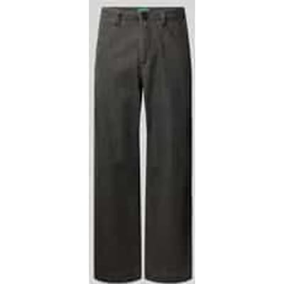 relaxed fit jeans van katoenmix