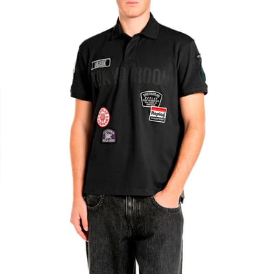 Replay M13l5.001.00kznw Poloshirt Zwart S Man