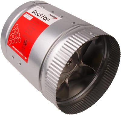 Kanalen Ventilator 15 cm (6 inch) - Krachtige Afzuiging 240 CFM - Energiezuinig 37W