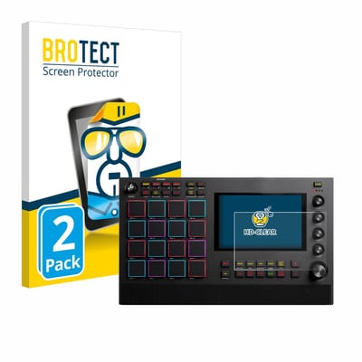 BROTECT - Screenprotector voor Akai MPC Live II - Folie Beschermfolie transparant 2 Stuks