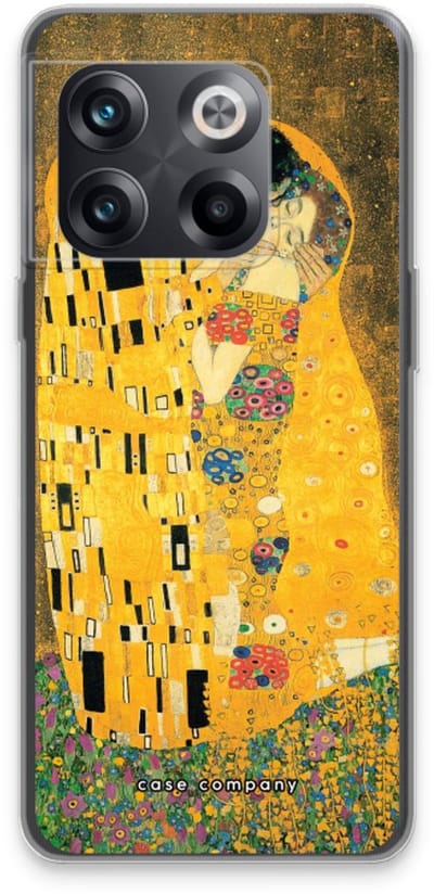 Case Company® - Hoesje geschikt voor OnePlus 10T hoesje - Der Kuss - Soft Cover Telefoonhoesje - Bescherming aan alle Kanten en Schermrand