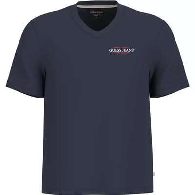 Guess Jeans Gj Vn Slim American Tr T-shirt Met Korte Mouwen Blauw S Man