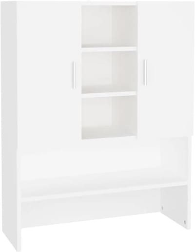 Wastmachine kast 70.5x25.5x90 cm - Wit