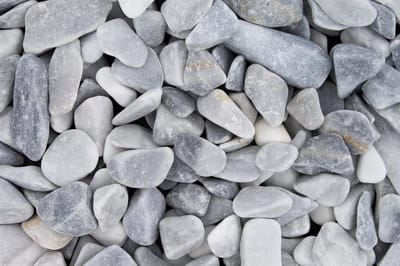 Blauwe Siergrind Zak - Decoratieve Keien - Tuin Decoratie - Kleurvast Materiaal - 8-16 mm - IJsblauw