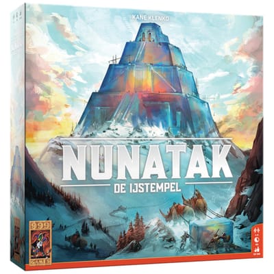 999 Games - Nunatak - Bordspel - Strategisch bouwspel - interactieve speelervaring met solovariant