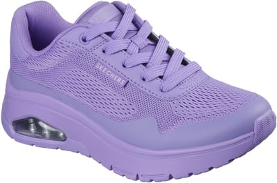 Skechers Uno Flex Spring On Air Sneakers Dames Meisjes 177794 PUR