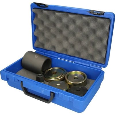 KS Tools 150.9855 Silontlagergereedschapsset voor BMW achterasdragers, 8-delig