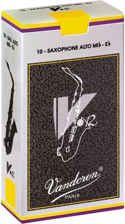 Vandoren Alt Saxofoon V12 Rieten - 10 Stuks Verpakking - Dikte 3.0