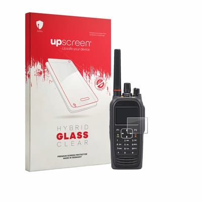 upscreen - Screenprotector voor Icom IC-F4400DT - Folie Beschermfolie Beschermglas transparant