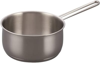 Steelpan 16 cm roestvrij staal 1,5 liter