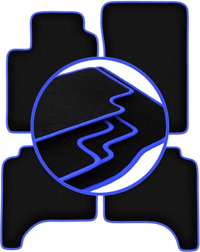 CARLUX-BLUE automatten voor: Suzuki Grand Vitara I 5-deurs (1998-2005)