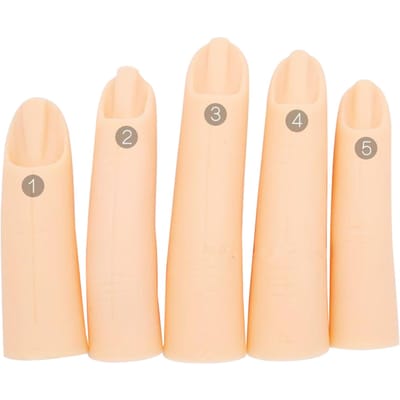 Nail Art Fake Finger Model Oefen Hand Nail Art Fake Handvinger