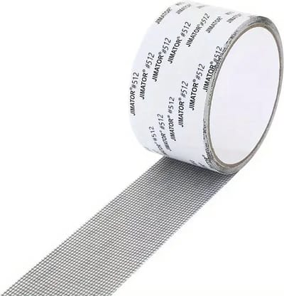 Hor Reparatie Tape - Vliegenraam Reparatie Tape - Zelf Je Hor Repareren - Vliegengordijn Tape - 2 M - Grijs