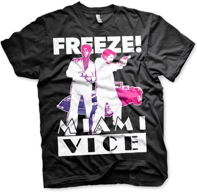 Miami Vice Freeze Big Tall T-shirt UV-1-MV004-H55-13