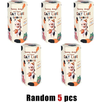 S Angel Kleine Engelpop Kat Leven Serie Blind Box Pop Sleutelhanger Hanger Handgemaakte Hanger Cadeaus