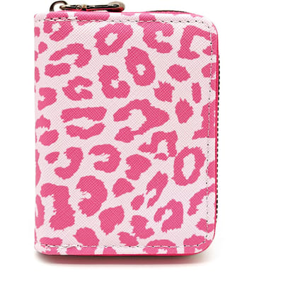 Modieuze Mini Portemonnee met Luipaardprint en Ritssluiting Portemonneetje