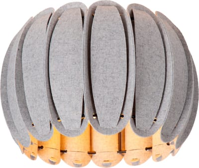 Lucide SPENCER - Plafonnière (Plafondlamp) - Ø 30 cm - 1xE27 - Grijs