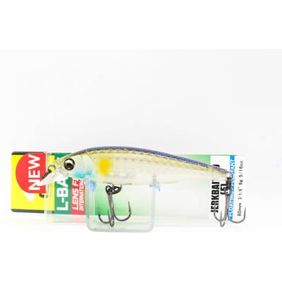 Yo Zuri Duel L Bass Jerkbait 80F Drijvend kunstaas F1213-GSAY (7162) white
