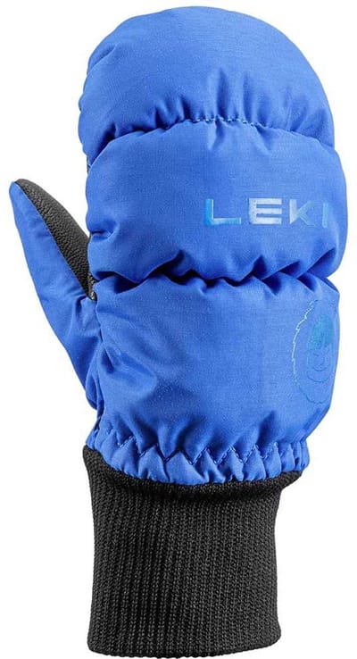 Leki Alpino Little Eskimo Short Handschoenen Blauw 8-9 Years Kinderen