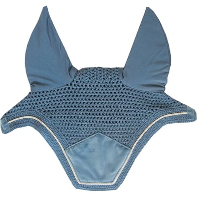 Kentucky Horsewear - Oornetje Wellington velvet lichtblauw cob