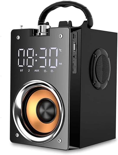 Draadloze Speaker - Portable Audio - Muziek Luisteren - Stereo Geluid - 12 Uur Speeltijd - Blauw