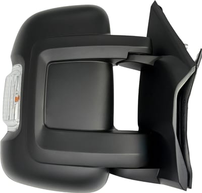 BILMAX Buitenspiegel Rechts voor Boxer, Jumper, Ducato 2006–2024, elektrisch inklapbaar, met knipperlicht, zwart, 8+2 PIN