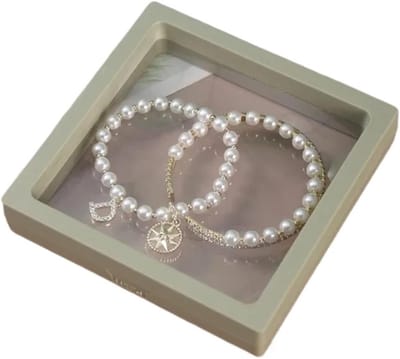 Transparante Folie Sieraden Doos - Display Standaard Houder - Sieraden Presenteren - Uniek Zwevend Effect - 11 cm 100 stuks