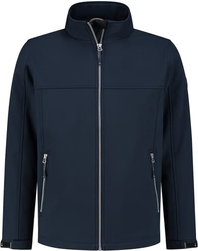 Kjelvik Softshell jas Odense Blauw