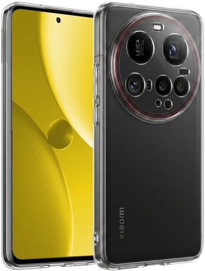 Hoesje - Geschikt voor Xiaomi 15 Ultra - Sterk & Shockproof - Hoes Cover - Siliconen Case - Telefoonhoesjes - Transparant