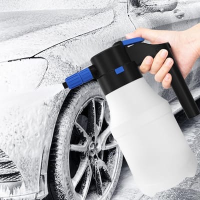 Car Foam Sprayer - 1500 ml - Elektrische Auto Schuimsproeier - USB Oplaadbaar - Snelle Ontgrendeling - Reinigingshulpmiddel - Verstelbaar voor Ramen - Campers - Motorfietsen - SUV's