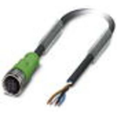 Phoenix Contact 1404407 Sensor/actuator aansluitkabel M12 Aantal polen (sensoren): 4 3.00 m 1 stuk(s) Piece