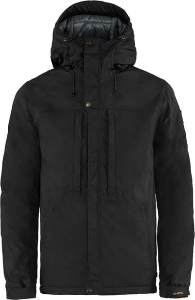 Fjällräven Skogsö Gevoerde Jas Heren, grijs Maat XXL