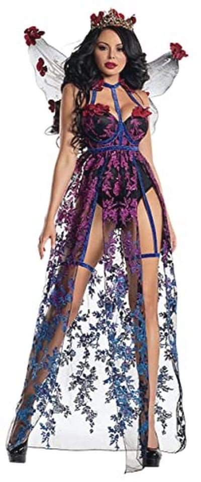 Kostuum Dark Fairy Queen voor Dames
