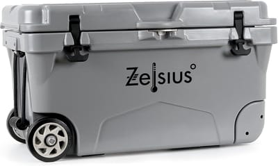 Koelbox 50 liter met wielen voor auto, camping en outdoor activiteiten