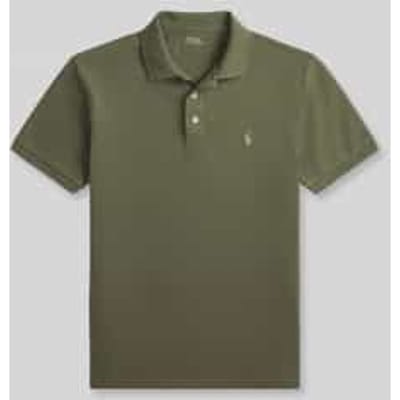 regular fit poloshirt van katoenmix