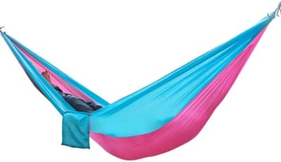 Hangmat voor Tuin - Camping Hangmat - Ontspannen in de Natuur - Lichtgewicht Nylon Materiaal - 200 x 80 cm