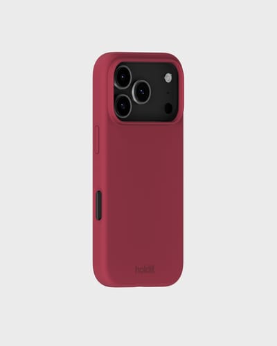 Holdit Silicone Case geschikt voor Apple iPhone 17 Pro - Red Velvet