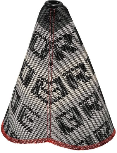 By shayne - Gear Shift Knob - Gear Shift Cover - Sportief Design - Grijs - Auto Accessoires - Stof - Geschikt voor Universeel gebruik - Cilindrisch