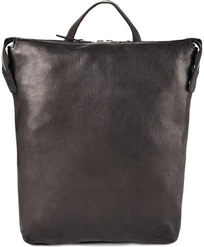 Harold's CHAZA Dagrugzak Leer 35.5 cm - schwarz