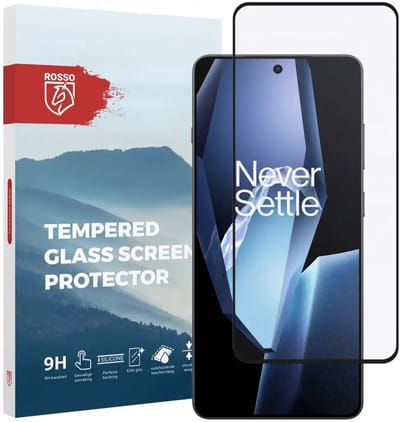 Rosso Screen Protector Geschikt voor OnePlus 13R | 9H Tempered Glass | Glasplaatje | Beschermlaag | Beschermglas | 9H Hardheid