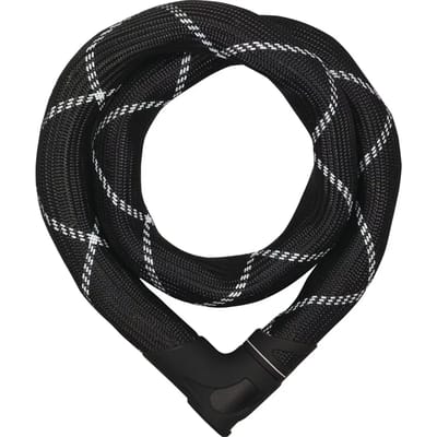 Fietsslot ABUS Kettingslot - IVEN Chain 8210 - Security level 10 - ART 2 zwart - winnaar ANWB slotentest 2022 - 110 cm - Geschikt voor elektrische fietsen en stadsfietsen