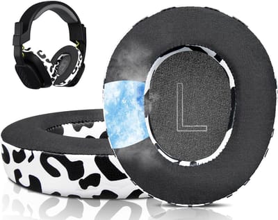 Dailygoods - SOULWIT Cooling-Gel Vervangende Oorkussens voor Astro A10 Gen 2 Bedrade Headset, Earpads Cushions met Duurzame IJs Zijde Stof, Comfort Geluidsisolatie Schuim