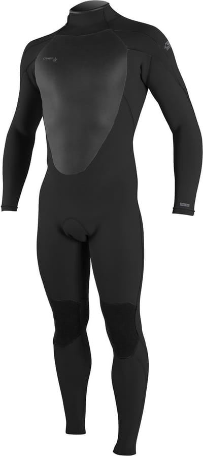 2025 O'Neill Heren Epic 4/3mm Rug Ritssluiting Wetsuit - Black