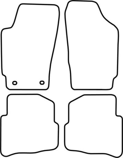 Automatten | Mattenset Volkswagen Beetle - 1998 - 2012