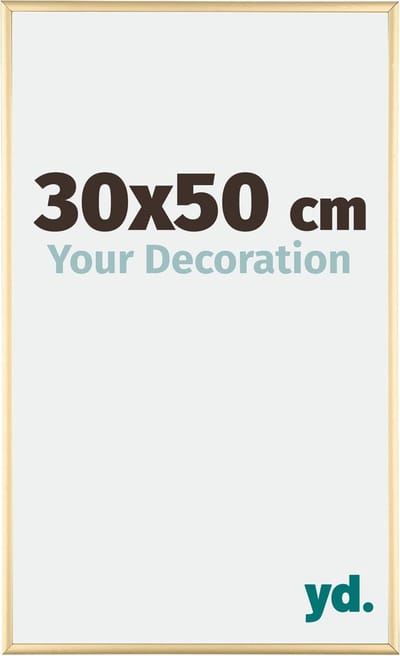 Your Decoration - Fotolijst 30x50 cm - Aluminium - Goud - Kent