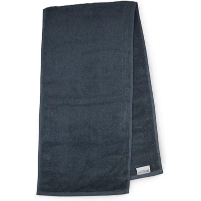 The One Towelling Sporthanddoek - 30 x 130 cm - Nek Handdoek - 100% Gekamd katoen - 450 gr/m² - Fitness handdoek - Antraciet