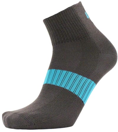 UphillSport - 2-Pack - Bamboe Sportsokken - Drooggevoel Zachte Stof - Heren / Dames - grijs / blauw - 35-38 - 8469