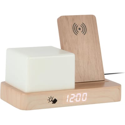 Karlsson wekker retro w. night light led - 11,5x15,4x20 cm