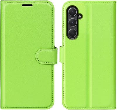 Coverup Hoesje - Geschikt voor Samsung Galaxy A55 Hoesje - Coverup Book Case - Groen